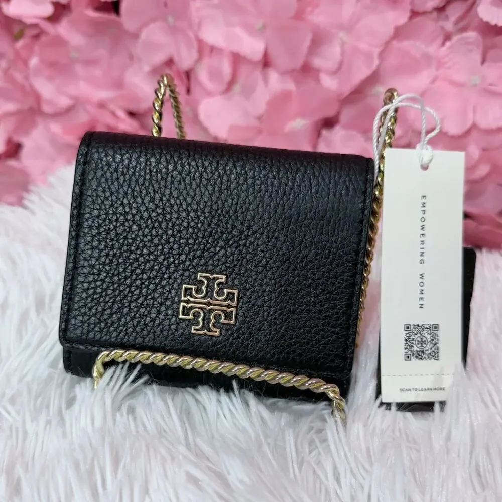 TORY BURCH Britten Compact Wallet NWT